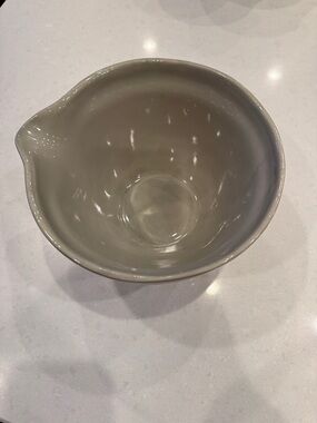 Pottery Barn Stoneware Pouring Bowl - Gray
